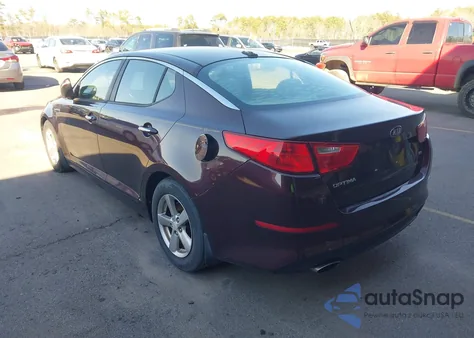 2015 Kia Optima Lx from USA, damaged, VIN 5XXGM4A74FG378478
